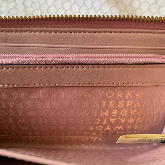 Kate Spade Pink Bow Wallet - Picture 4 of 6